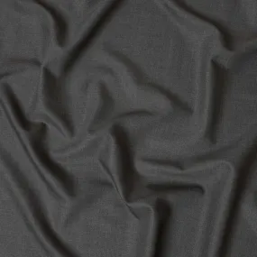 Charcoal Grey Italian Blended Wool Jacketing Fabric – 3.5 Meters, 150 cm Width, Made in Italy-D20540