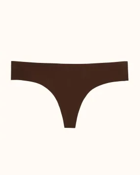 Comfort Stretch Thong | espresso