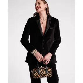 Frances Valentine Tuxedo Jacket Black