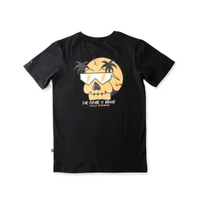 FUTURE IS BRIGHT SS TEE - Black