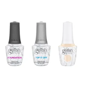 Gelish Combo - Base, Top & Wrapped Around Your Finger