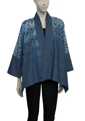 Indigo Crop Kimono