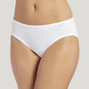 Jockey Elance Cotton Comfort Bikini White