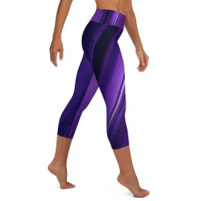 Mauve High Waist Capri