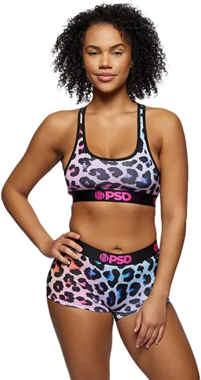 PSD Women's Sports Bra Multi/Prisma Cheetah