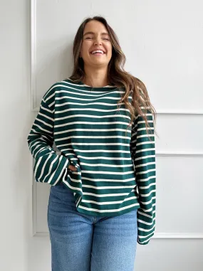 Striped Long Sleeve Top